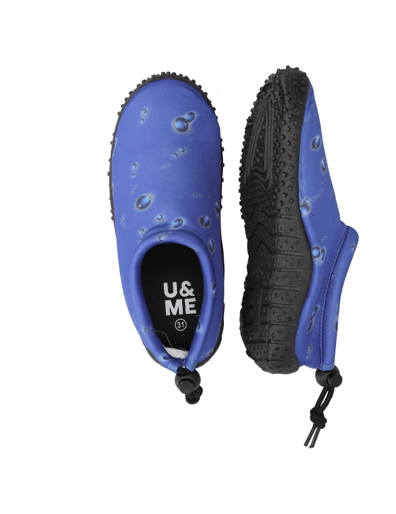 U&ME-Textil-Badesandale-blau