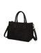 Pat Calvin Nubukleder Tasche schwarz