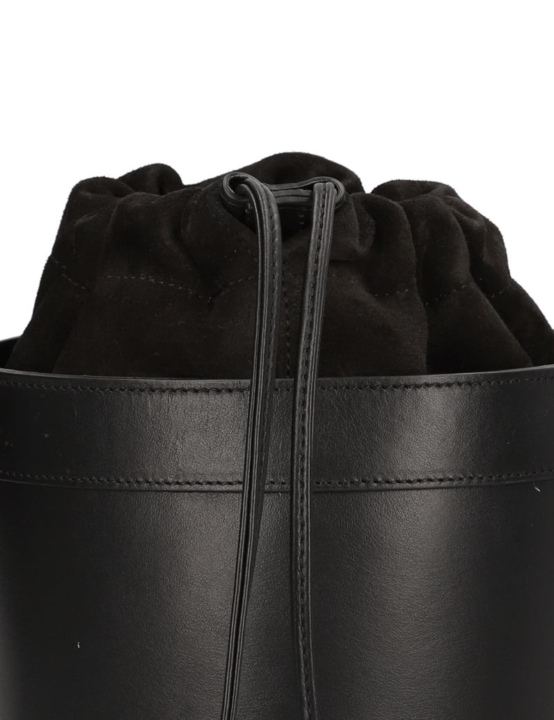 Pat-Calvin-Glattleder-Tasche-schwarz