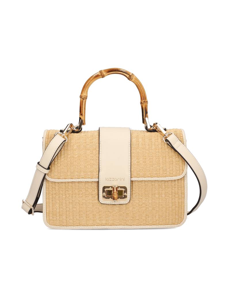Lazzarini-Bast-Tasche-beige
