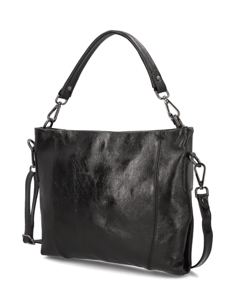 Glattleder Hobo Bag