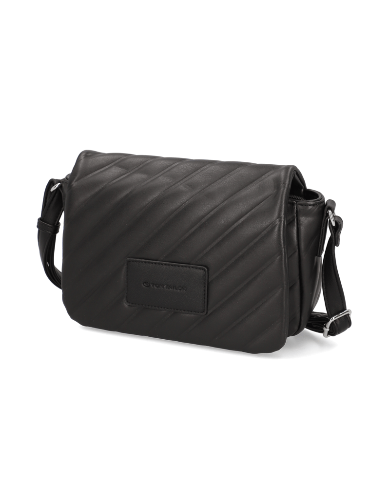 Tom-Tailor-MIRELA-FLAP-BAG-S-TOP-ZIP-schwarz