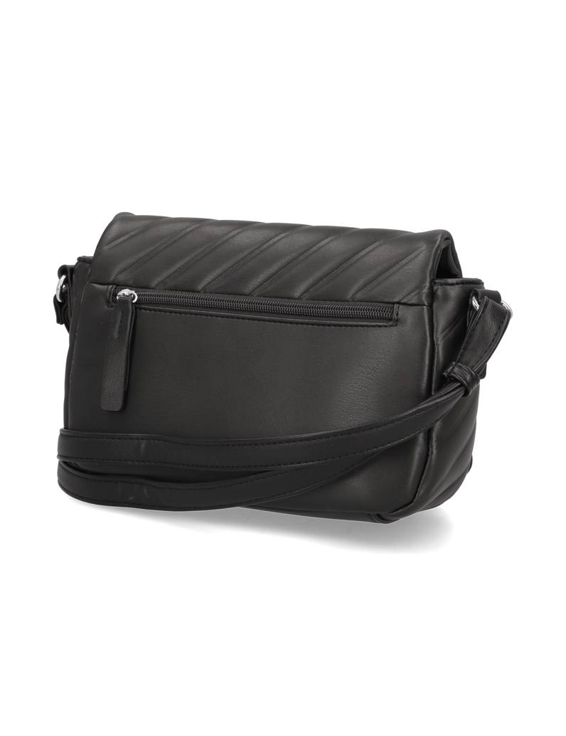 Tom-Tailor-MIRELA-FLAP-BAG-S-TOP-ZIP-schwarz