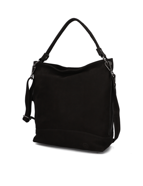 Glattleder Hobo Bag