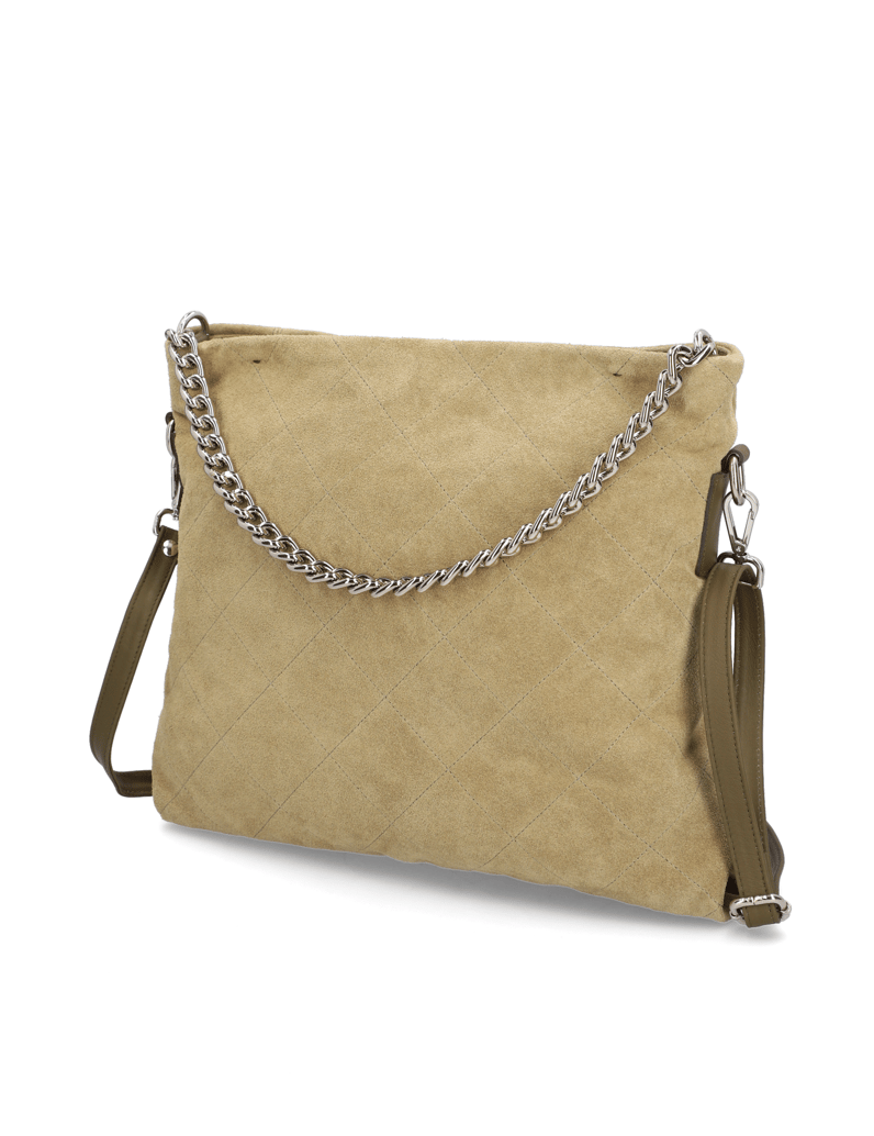 Lazzarini-Veloursleder-Hobo-Bag