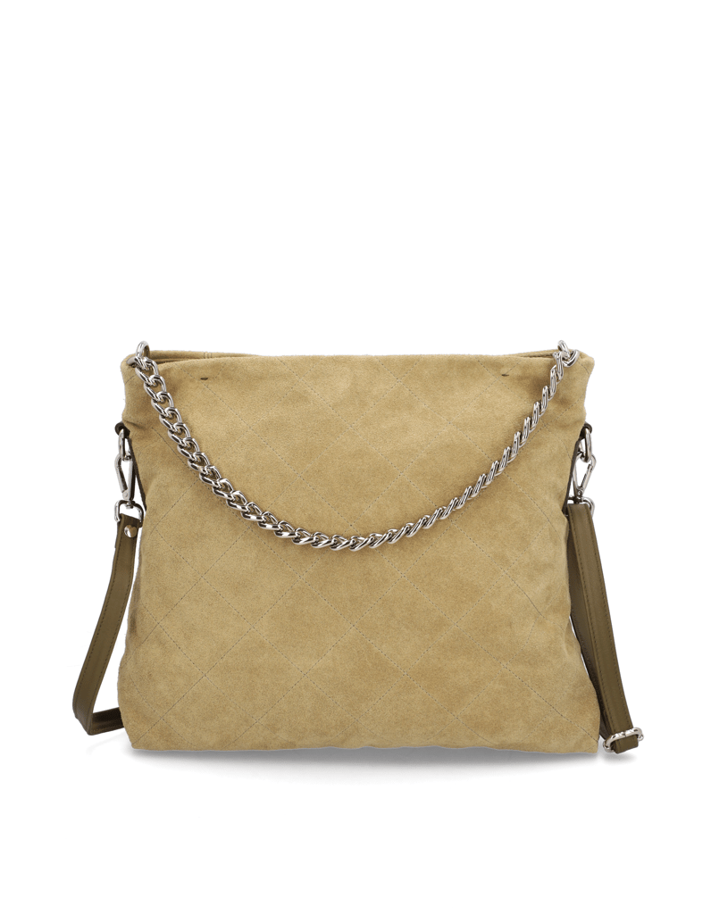 Lazzarini-Veloursleder-Hobo-Bag