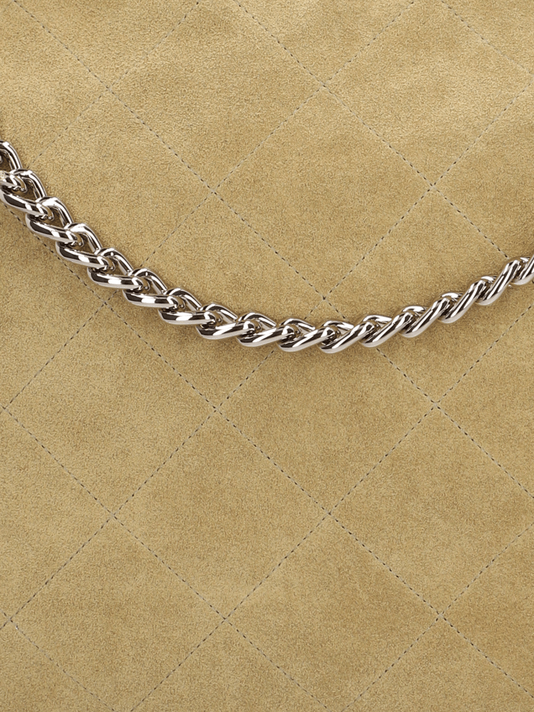 Lazzarini-Veloursleder-Hobo-Bag