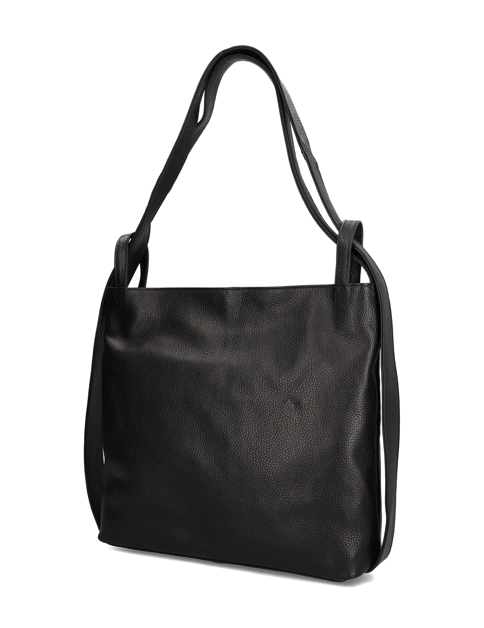 Glattleder Hobo Bag