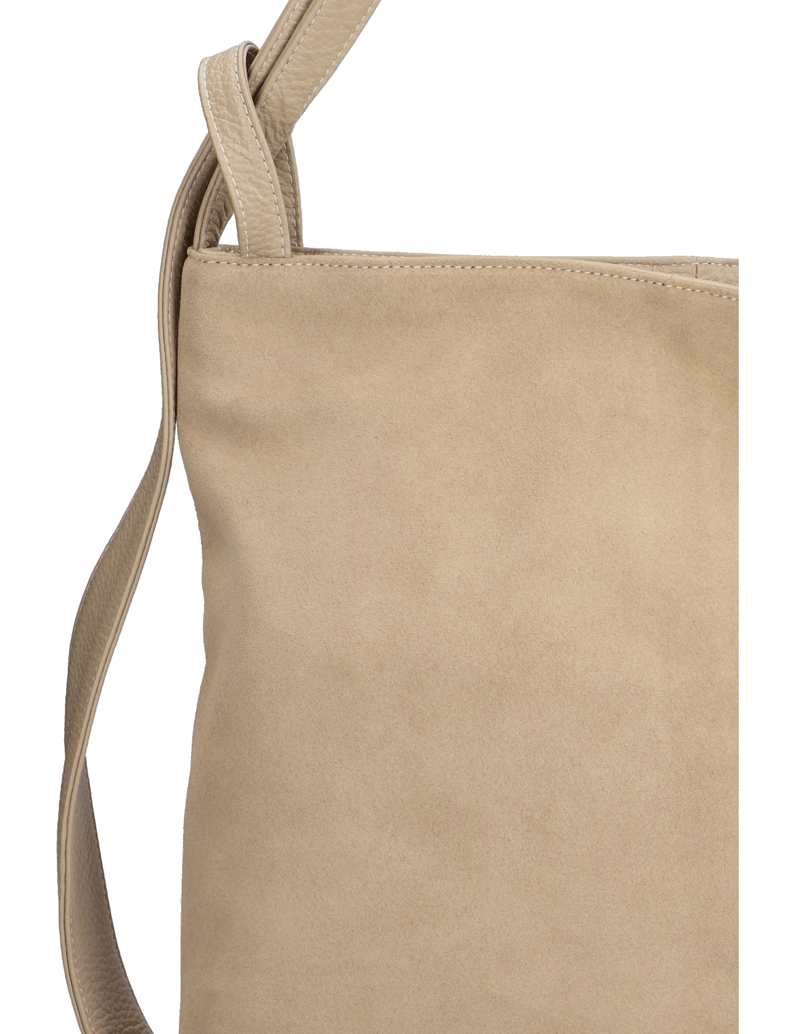 Lazzarini-Veloursleder-Hobo-Bag-schwarz