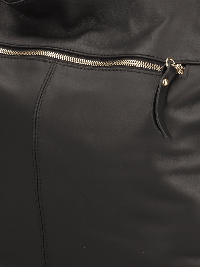 Lazzarini-Glattleder-Hobo-Bag