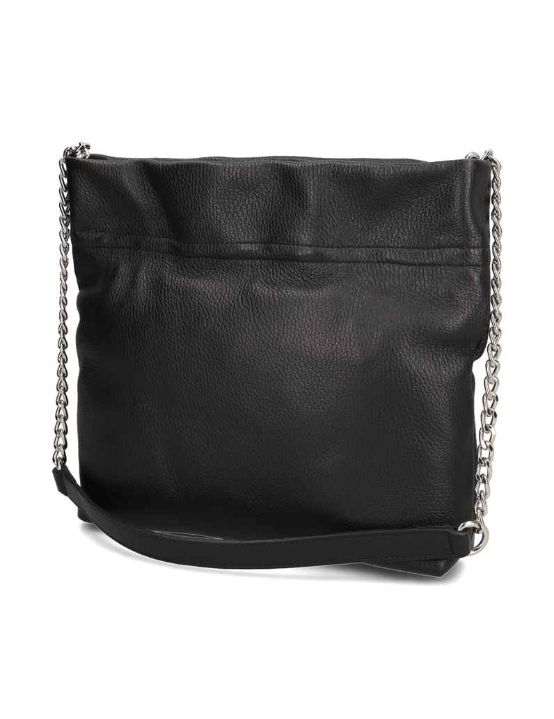 Lazzarini-Glattleder-Hobo-Bag-schwarz