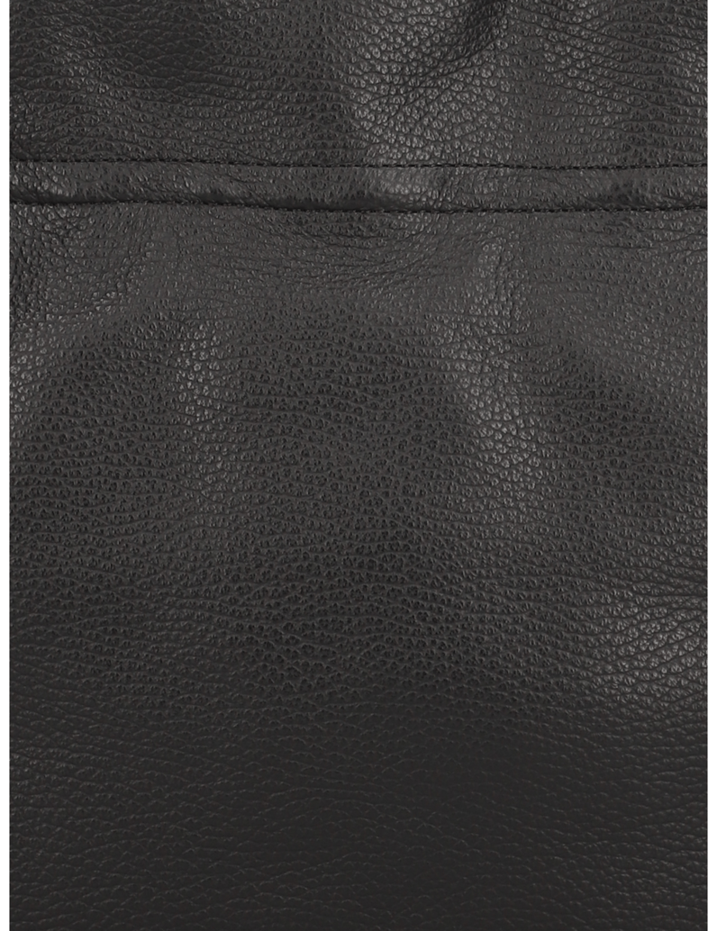 Lazzarini-Glattleder-Hobo-Bag-schwarz