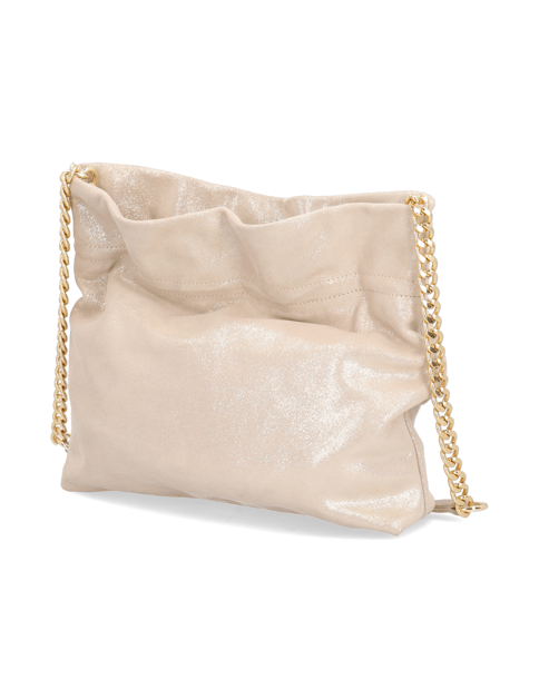 Veloursleder Hobo Bag