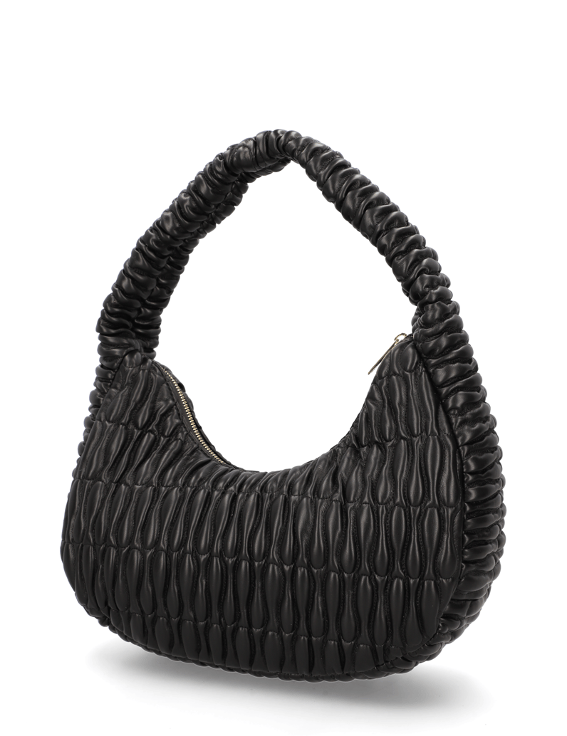 TAMARIS-Lederimitat-Hobo-Bag-schwarz