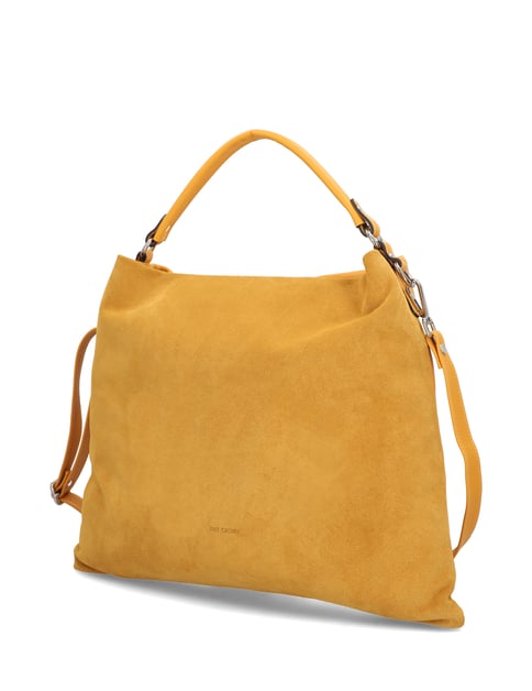 Veloursleder Hobo Bag