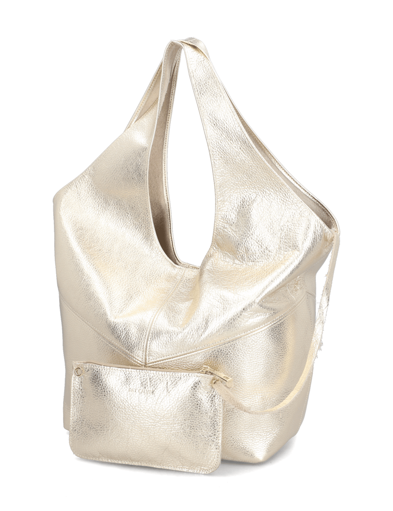 Pat-Calvin-Glattleder-Shopper-gold