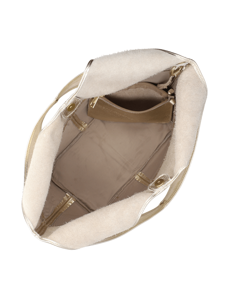 Pat-Calvin-Glattleder-Shopper-gold