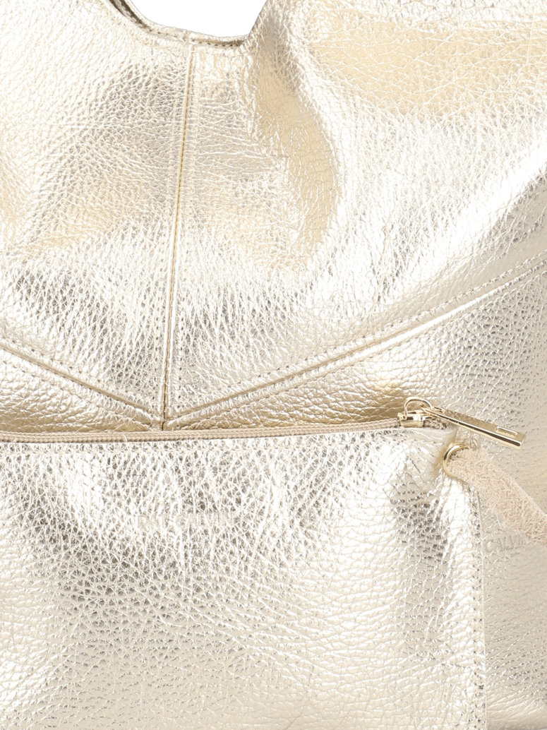 Pat-Calvin-Glattleder-Shopper-gold