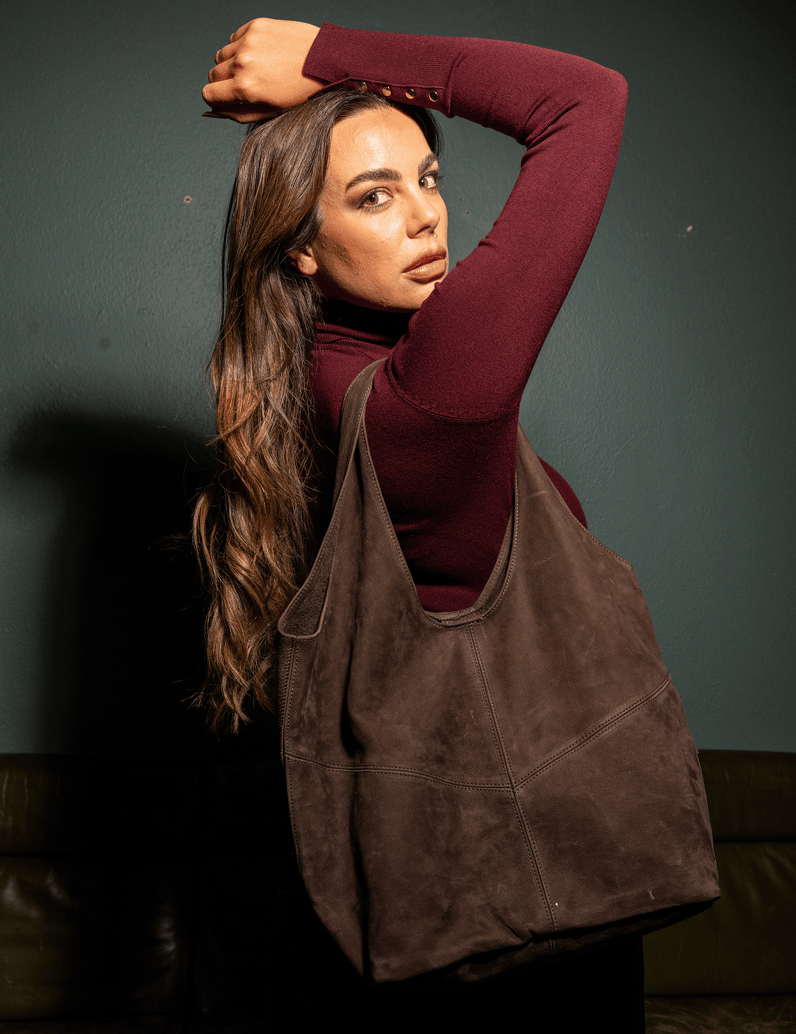 Pat-Calvin-Nubukleder-Shopper-gold