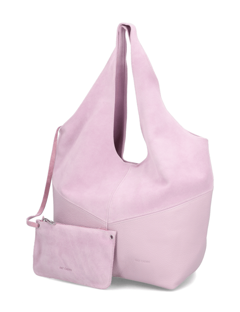 Veloursleder Shopper