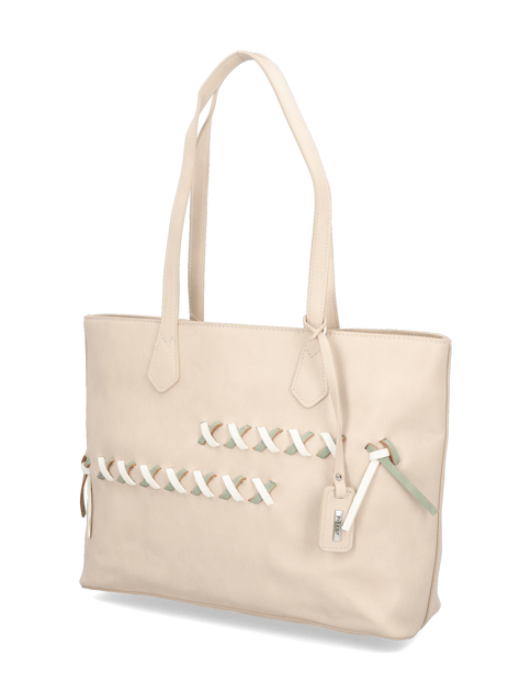 Lederimitat Shopper