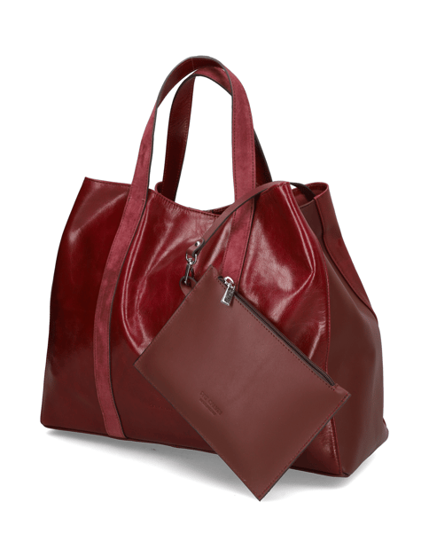 Glattleder Shopper