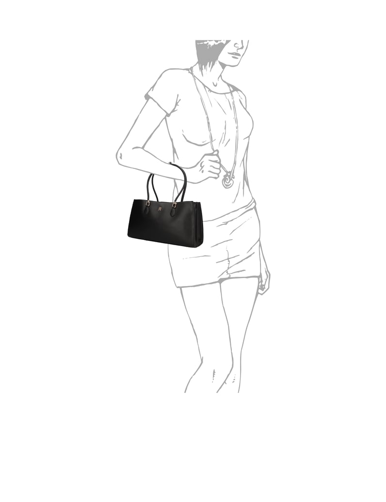 Tommy-Hilfiger-TH-GRACE-SATCHEL-schwarz