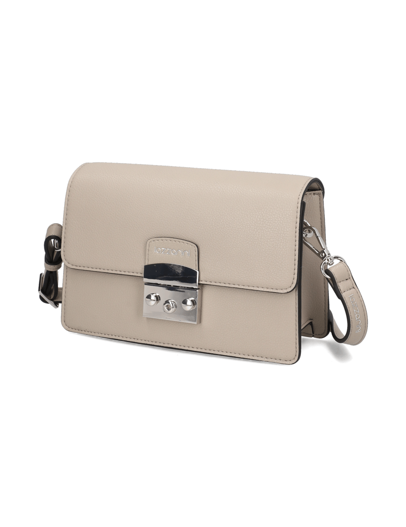 Lazzarini-Lederimitat-Mini-Bag-grau