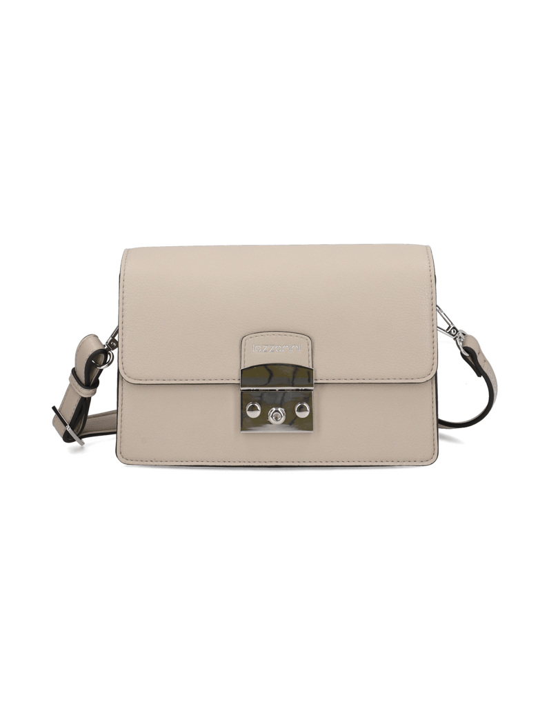 Lazzarini-Lederimitat-Mini-Bag-grau