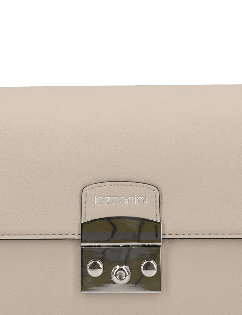 Lazzarini-Lederimitat-Mini-Bag-grau