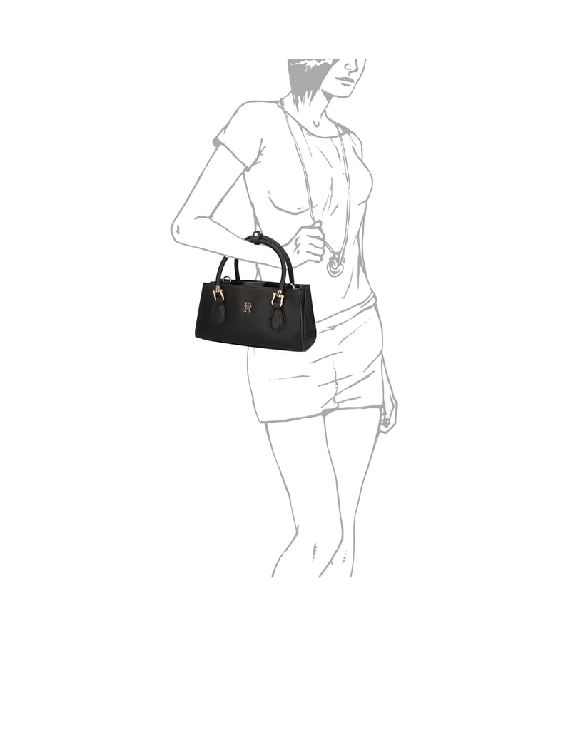 Tommy-Hilfiger-TH-GRACE-MINI-SATCHEL-schwarz