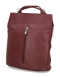 Lazzarini&nbsp;Glattleder Rucksack&nbsp;rot
