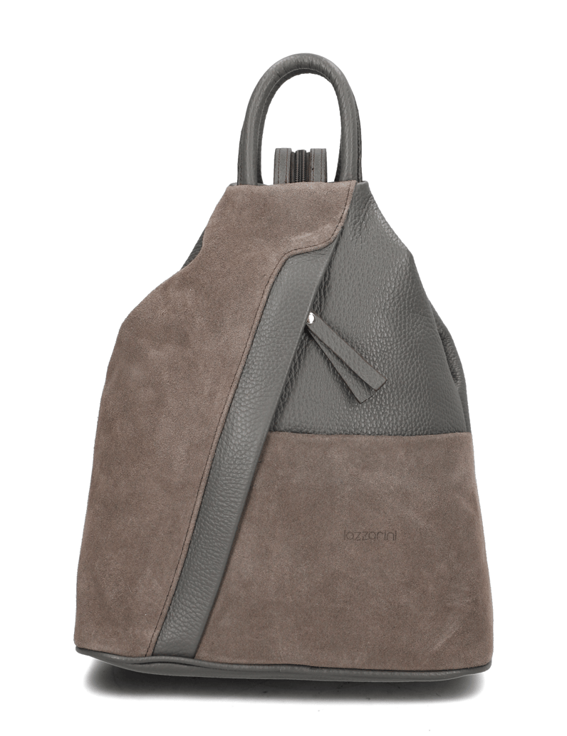 Lazzarini-Lederkombination-Rucksack-schwarz