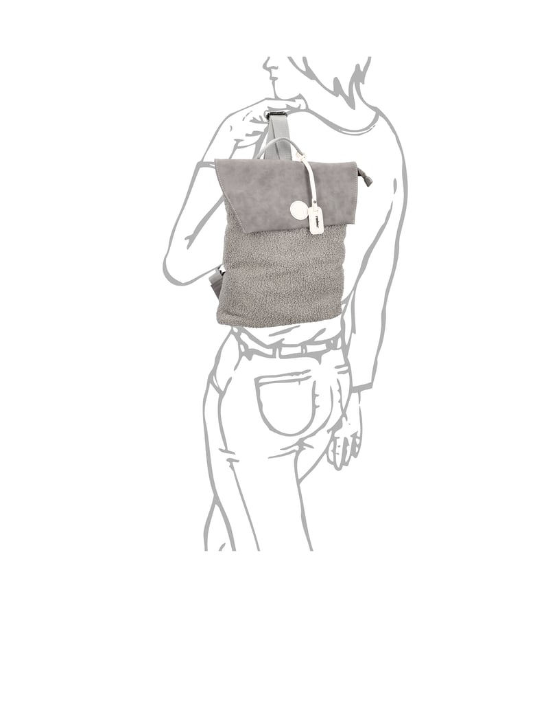 Rieker-Rucksack-grau
