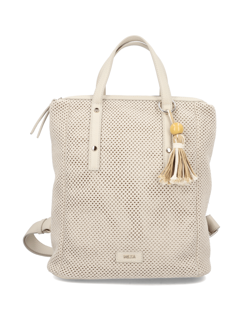 DELKA-Rucksack-beige