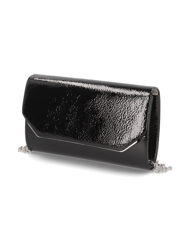 TAMARIS-Synthetik-Lack-Clutch-schwarz