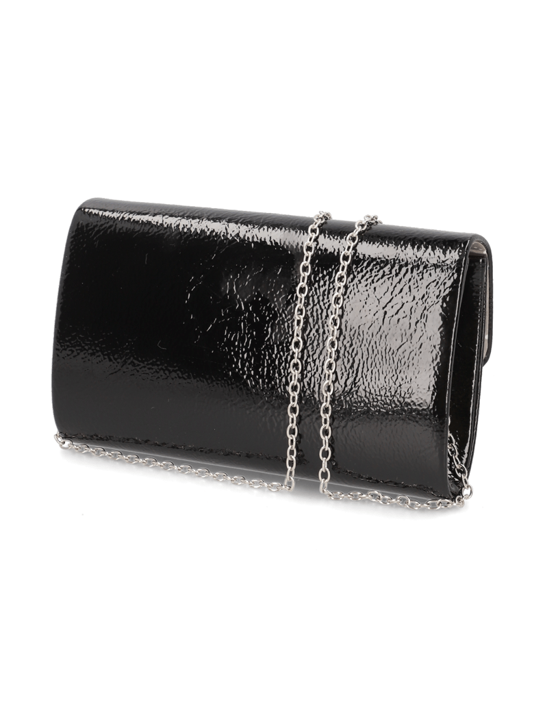 TAMARIS-Synthetik-Lack-Clutch-schwarz