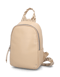 OMG! Lederimitat Rucksack beige