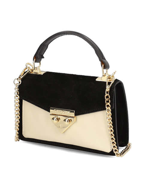 Lederkombination Mini Bag