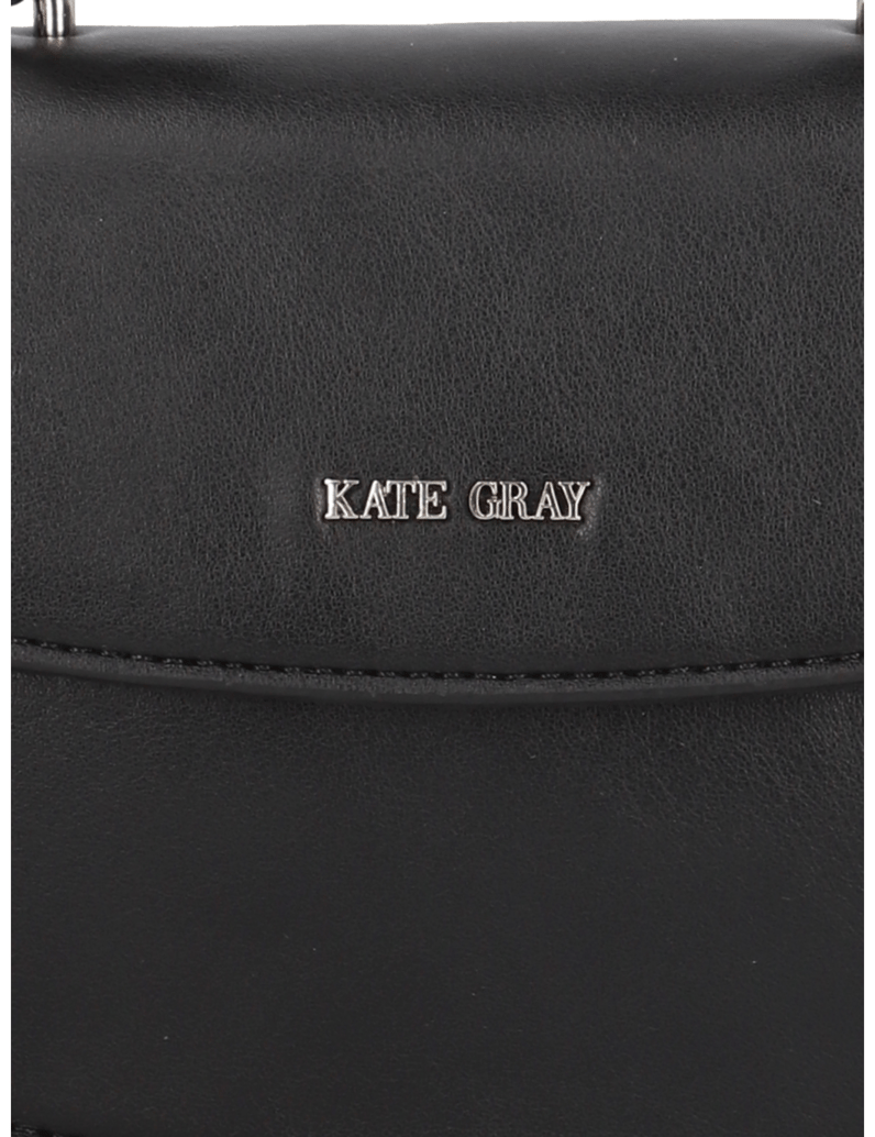 Kate-Gray-Lederimitat-Tasche-schwarz