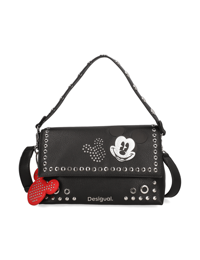 DESIGUAL-Lederimitat-Crossover-schwarz