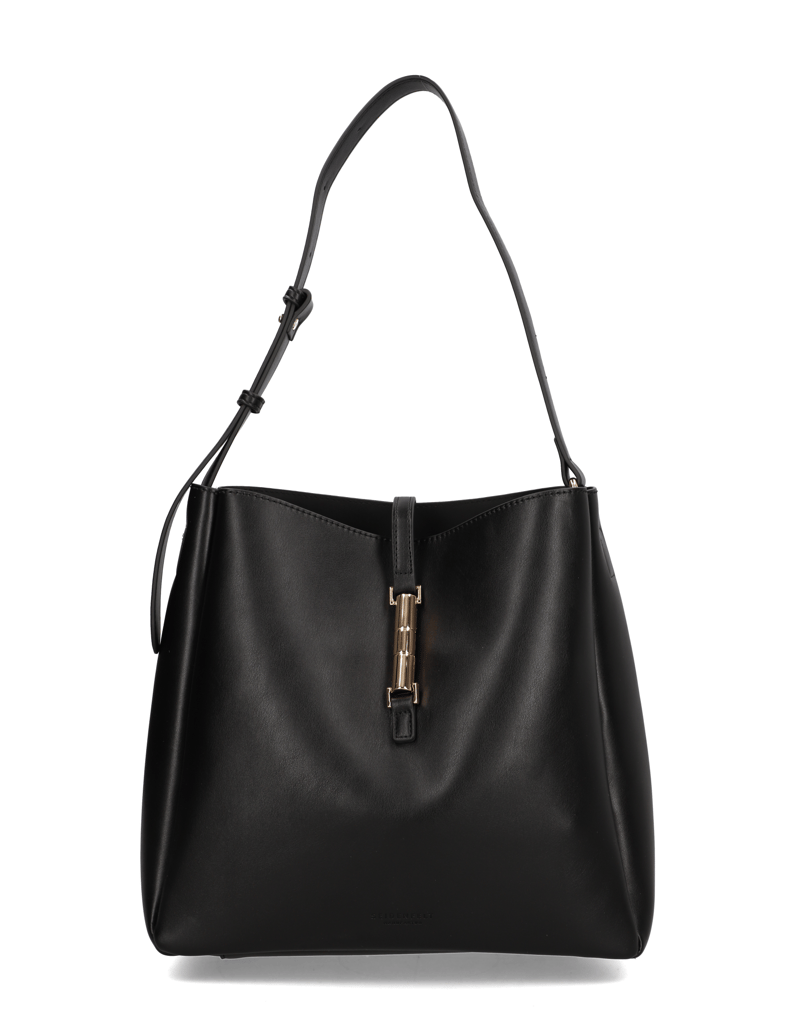 Seidenfelt-Loviisa-Crossbody-Hobo-schwarz