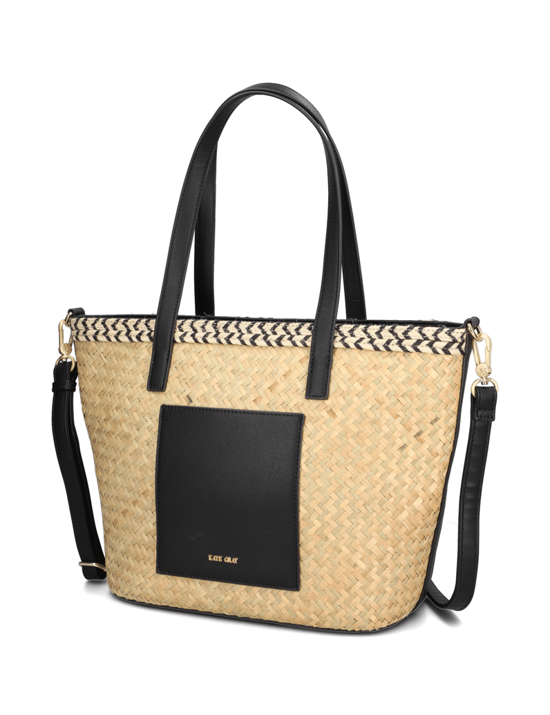 Kate-Gray-Bast-Shopper-schwarz