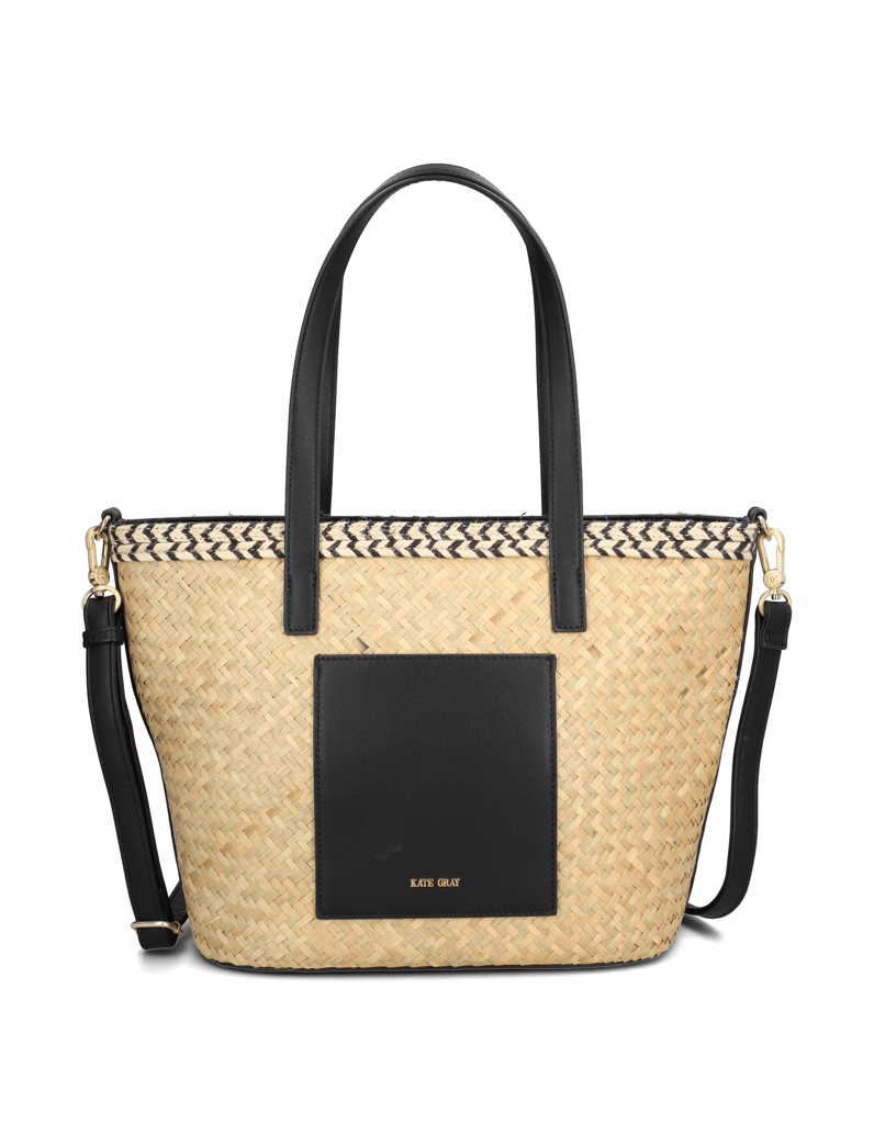 Kate-Gray-Bast-Shopper-schwarz