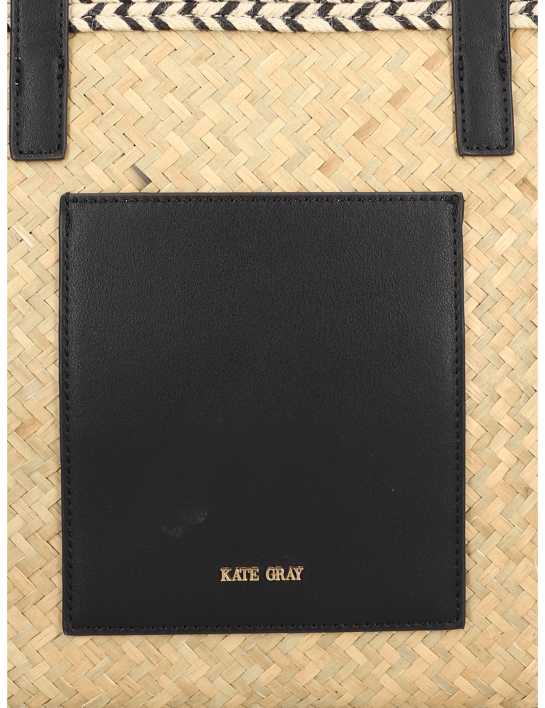 Kate-Gray-Bast-Shopper-schwarz