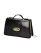Silvia Schneider Veloursleder Mini Bag schwarz