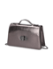 Silvia Schneider Veloursleder Mini Bag silber
