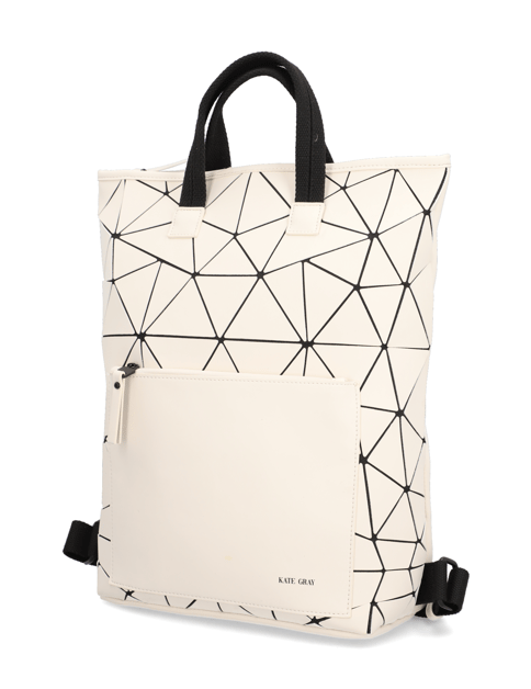 Lederimitat Rucksack