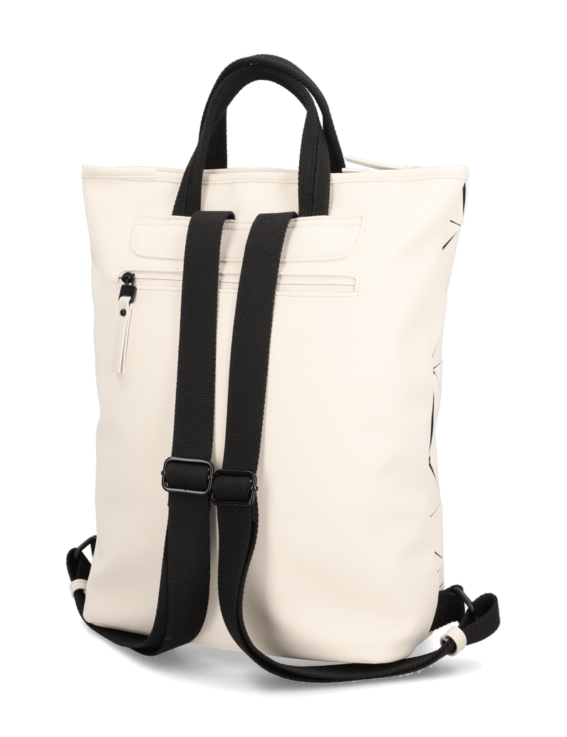 Kate-Gray-Lederimitat-Rucksack-schwarz