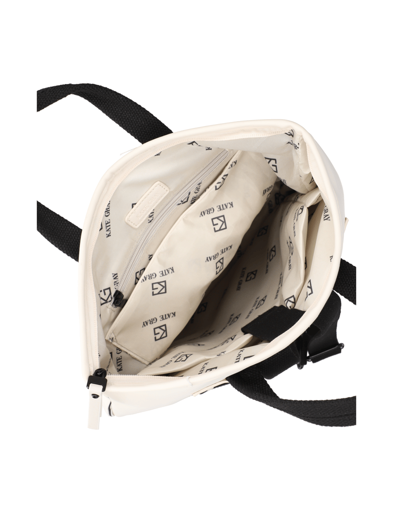 Kate-Gray-Lederimitat-Rucksack-schwarz